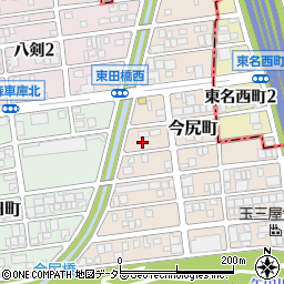 愛知県名古屋市守山区今尻町508周辺の地図