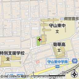 小林公園トイレ周辺の地図