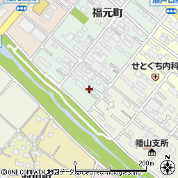 愛知県瀬戸市福元町167周辺の地図