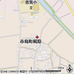 兵庫県丹波市市島町梶原1113周辺の地図