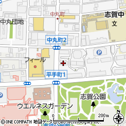ＵＲ都市機構ＵＲ賃貸ショップ志賀公園賃貸住宅入居のお申し込み周辺の地図