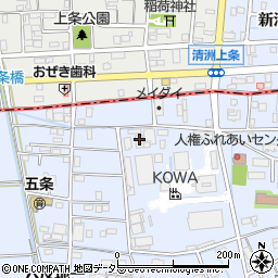 愛知県あま市西今宿六反地五18周辺の地図