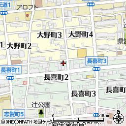 愛知県名古屋市北区長喜町2丁目32周辺の地図