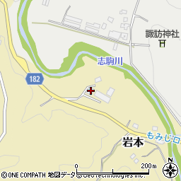 千葉県富津市岩本724-2周辺の地図