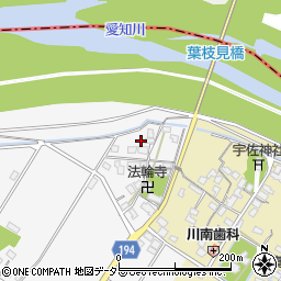 滋賀県東近江市阿弥陀堂町268周辺の地図