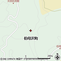愛知県豊田市伯母沢町（柳ケ洞）周辺の地図