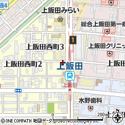 ジョイスゼミナール　上飯田教室周辺の地図