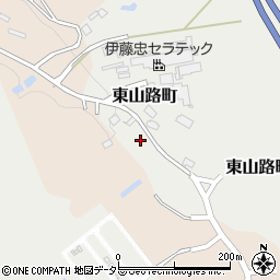 愛知県瀬戸市東山路町17周辺の地図