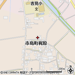 兵庫県丹波市市島町梶原1110周辺の地図