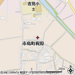 兵庫県丹波市市島町梶原1111周辺の地図