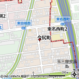 愛知県名古屋市守山区今尻町1302周辺の地図