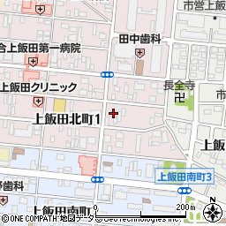 シュロス上飯田周辺の地図