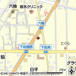 マクドナルド１５５平和町店周辺の地図