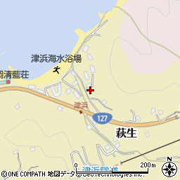 千葉県富津市萩生106周辺の地図