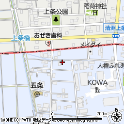 愛知県あま市西今宿六反地五22-7周辺の地図