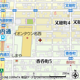 愛知県名古屋市西区又穂町5丁目6周辺の地図