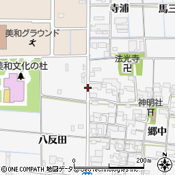 愛知県あま市花正戌亥出周辺の地図