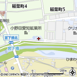 愛知県尾張旭市下井町刎内2424-5周辺の地図