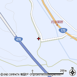 京都府船井郡京丹波町粟野高木5周辺の地図