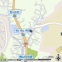 愛知県瀬戸市八幡町170周辺の地図