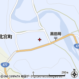 京都市黒田トレーニングホール周辺の地図