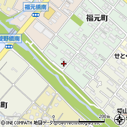 愛知県瀬戸市福元町149-6周辺の地図
