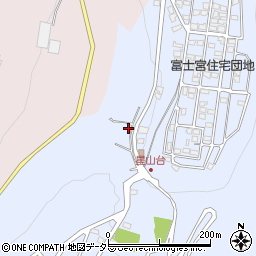 静岡県富士宮市星山261-3周辺の地図