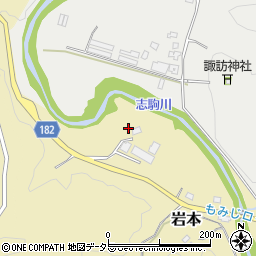 千葉県富津市岩本728周辺の地図