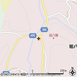 愛知県豊田市旭八幡町（橋詰）周辺の地図