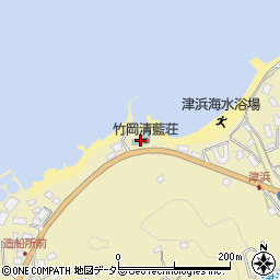 竹岡清藍荘周辺の地図