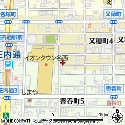 愛知県名古屋市西区又穂町5丁目9周辺の地図