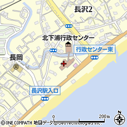 北下浦コミュニティセンター周辺の地図