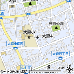 愛知県名古屋市守山区大森4丁目1303周辺の地図