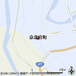 京都府京都市右京区京北宮町周辺の地図