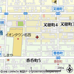 愛知県名古屋市西区又穂町5丁目12周辺の地図