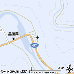 京都府京都市右京区京北宮町（日吉）周辺の地図