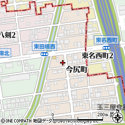 愛知県名古屋市守山区今尻町606周辺の地図