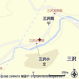 島根県仁多郡奥出雲町三沢490周辺の地図