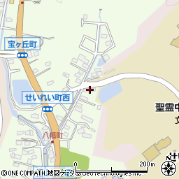 愛知県瀬戸市八幡町262周辺の地図
