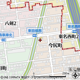 愛知県名古屋市守山区今尻町602-1周辺の地図