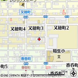 愛知県名古屋市西区又穂町3丁目13周辺の地図