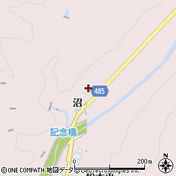 愛知県豊田市御作町（沼）周辺の地図
