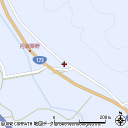 京都府船井郡京丹波町粟野粟野30周辺の地図