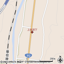 上岩津下周辺の地図