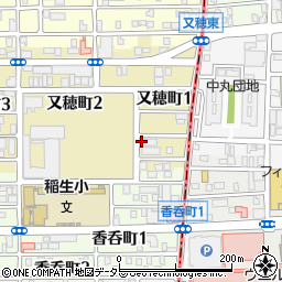 愛知県名古屋市西区又穂町1丁目16周辺の地図