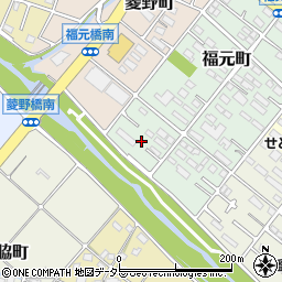 愛知県瀬戸市福元町144周辺の地図