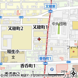 愛知県名古屋市西区又穂町1丁目15周辺の地図