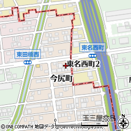 愛知県名古屋市守山区今尻町1209周辺の地図