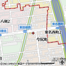 愛知県名古屋市守山区今尻町605周辺の地図