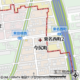 愛知県名古屋市守山区今尻町1202-1周辺の地図